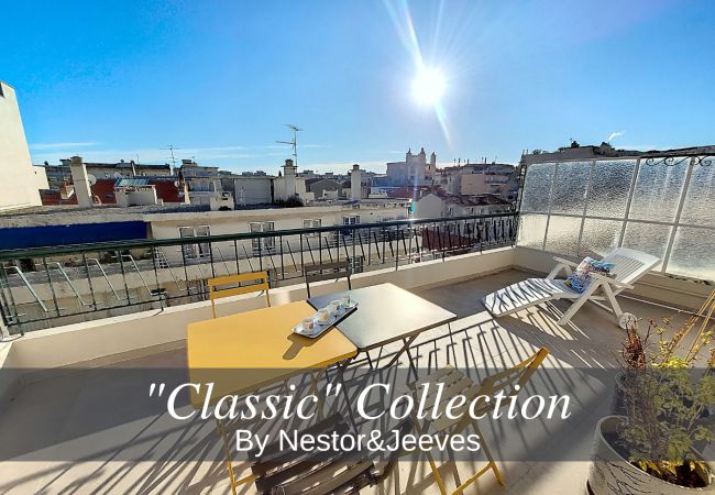 Apartment in Nice - New! N&J - CIEL AZUR - Terrace - Near Beach 