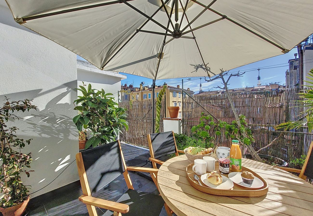 Apartment in Nice - N&J - TERRASSE DU SUD - Central - Near Beach 