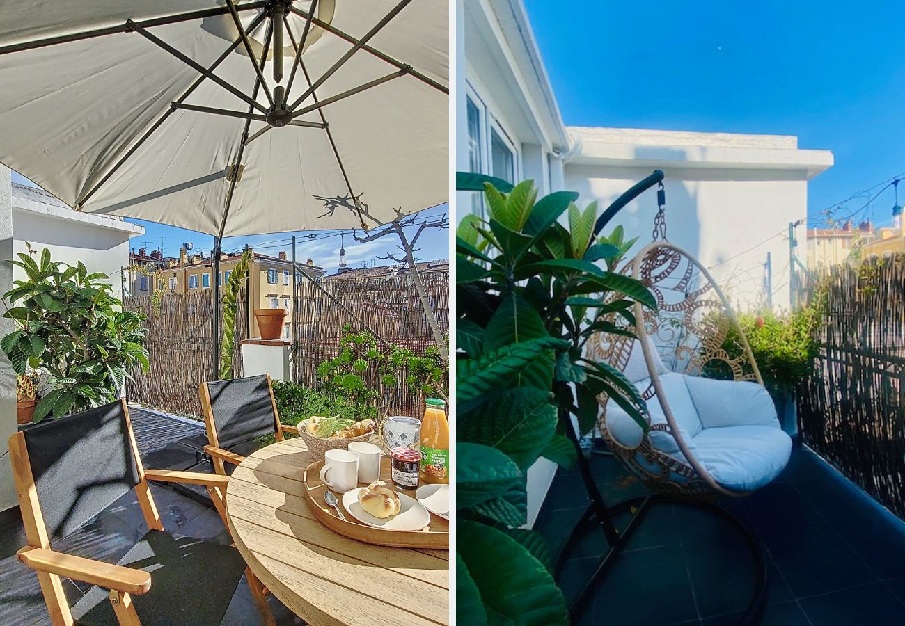 Apartment in Nice - N&J - TERRASSE DU SUD - Central - Near Beach 
