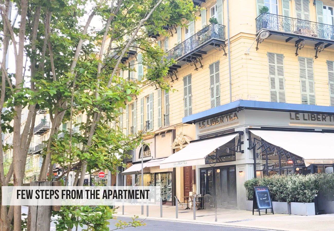 Apartment in Nice - New! N&J - MATISSE PLAGE - Central - Balcony