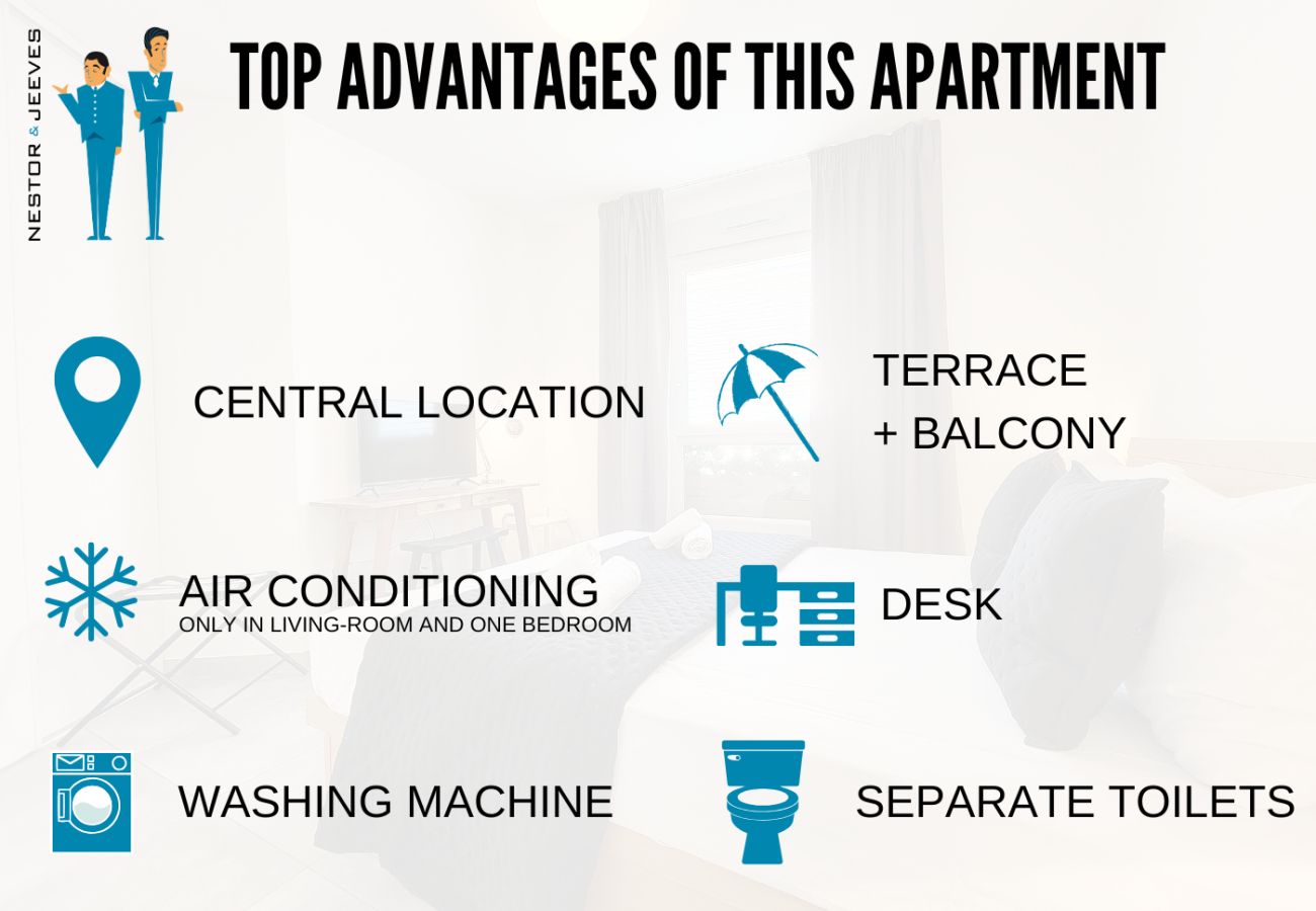 Apartment in Nice - New! N&J - MAYA TERRASSE - Central - Terrace