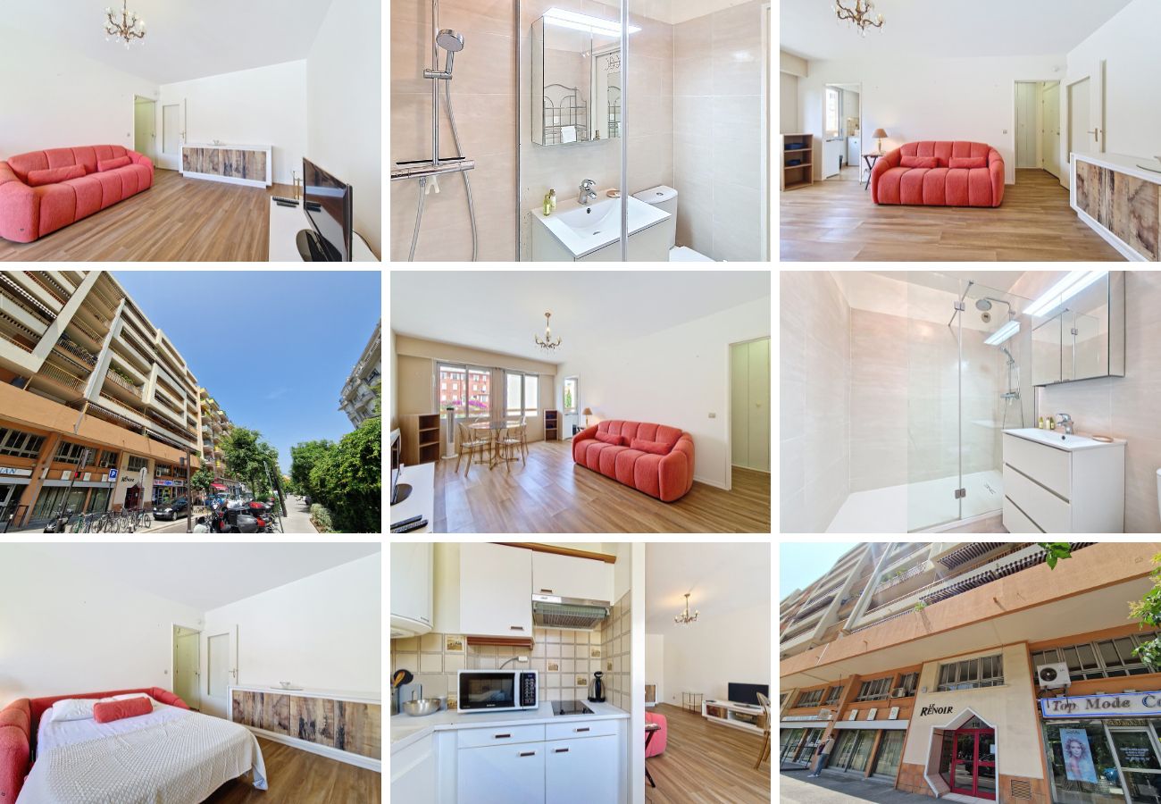Studio in Nice - NEW! N&J - STUDIO RENOIR - Near Promenade