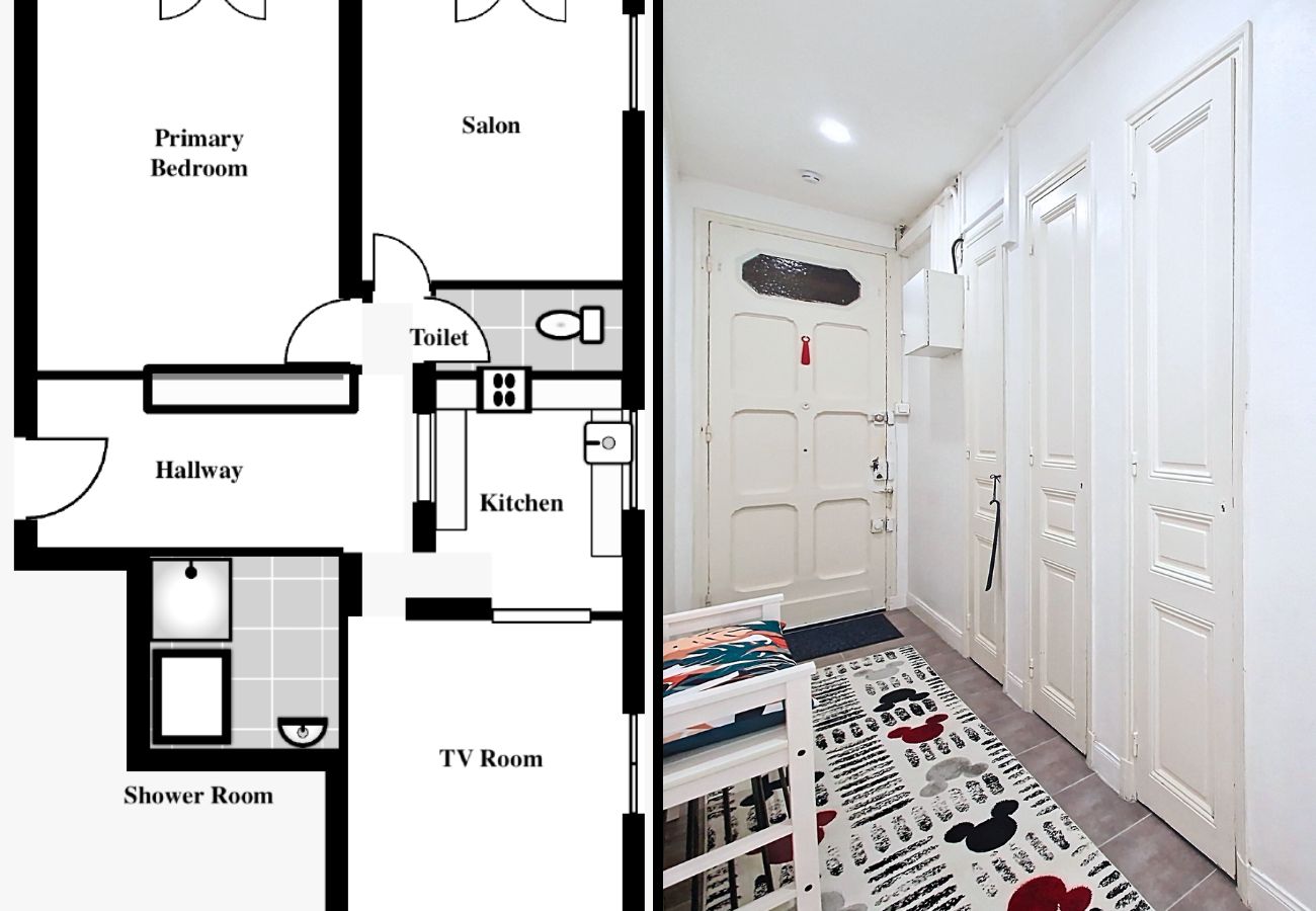 Apartment in Nice - NEW! N&J - CLEMENCEAU