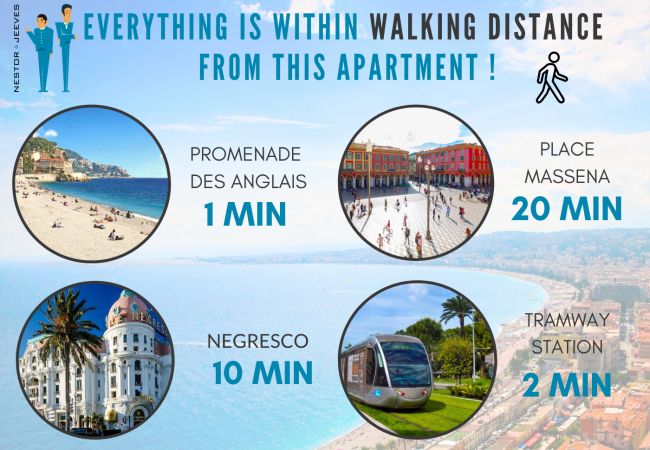 Studio in Nice - N&J - ESPRIT SUD - Terrace and close to the sea Studio in Nice - N&J - ESPRIT SUD - Terrace and close to the sea