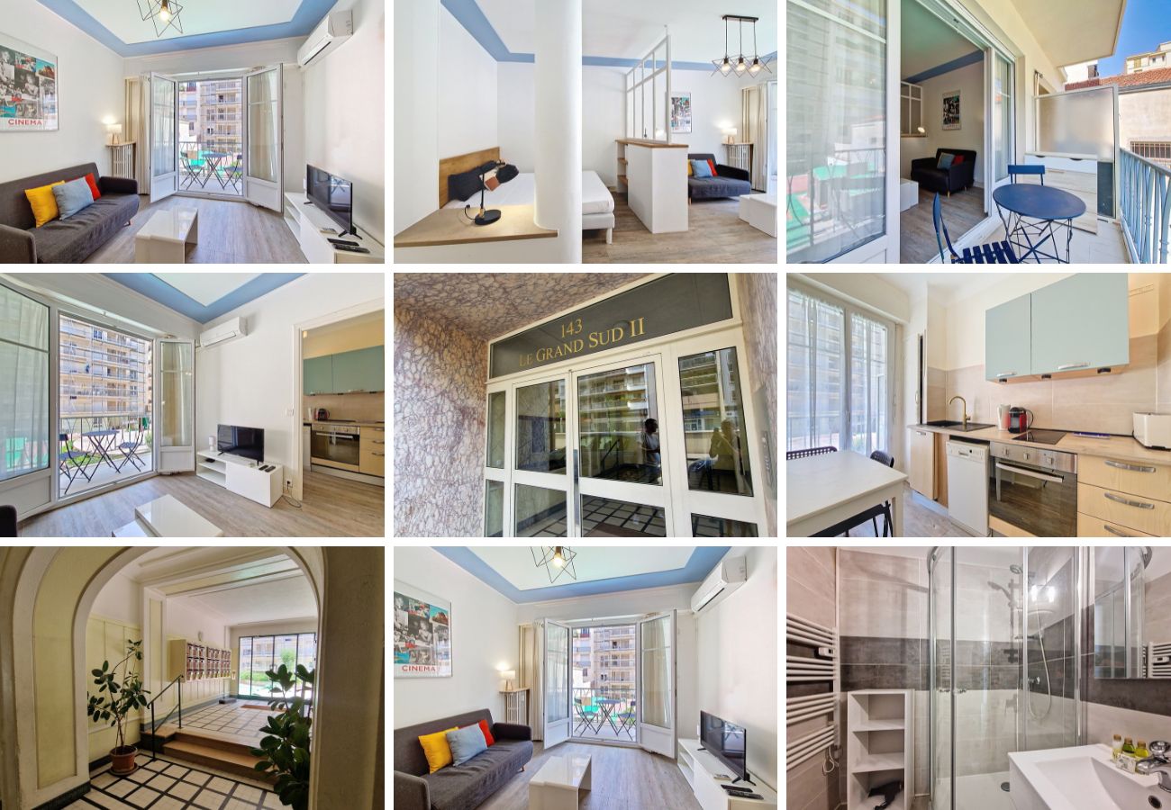 Studio in Nice - NEW! N&J - ESPRIT SUD - Terrace and close to the sea