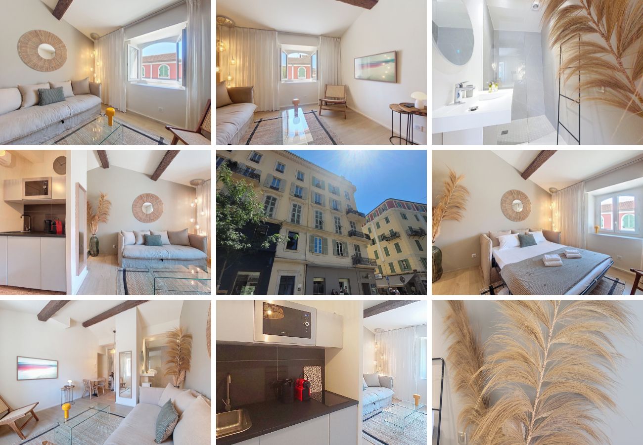 Studio in Nice - NEW! N&J - BEIGE RIVIERA - Standing suite