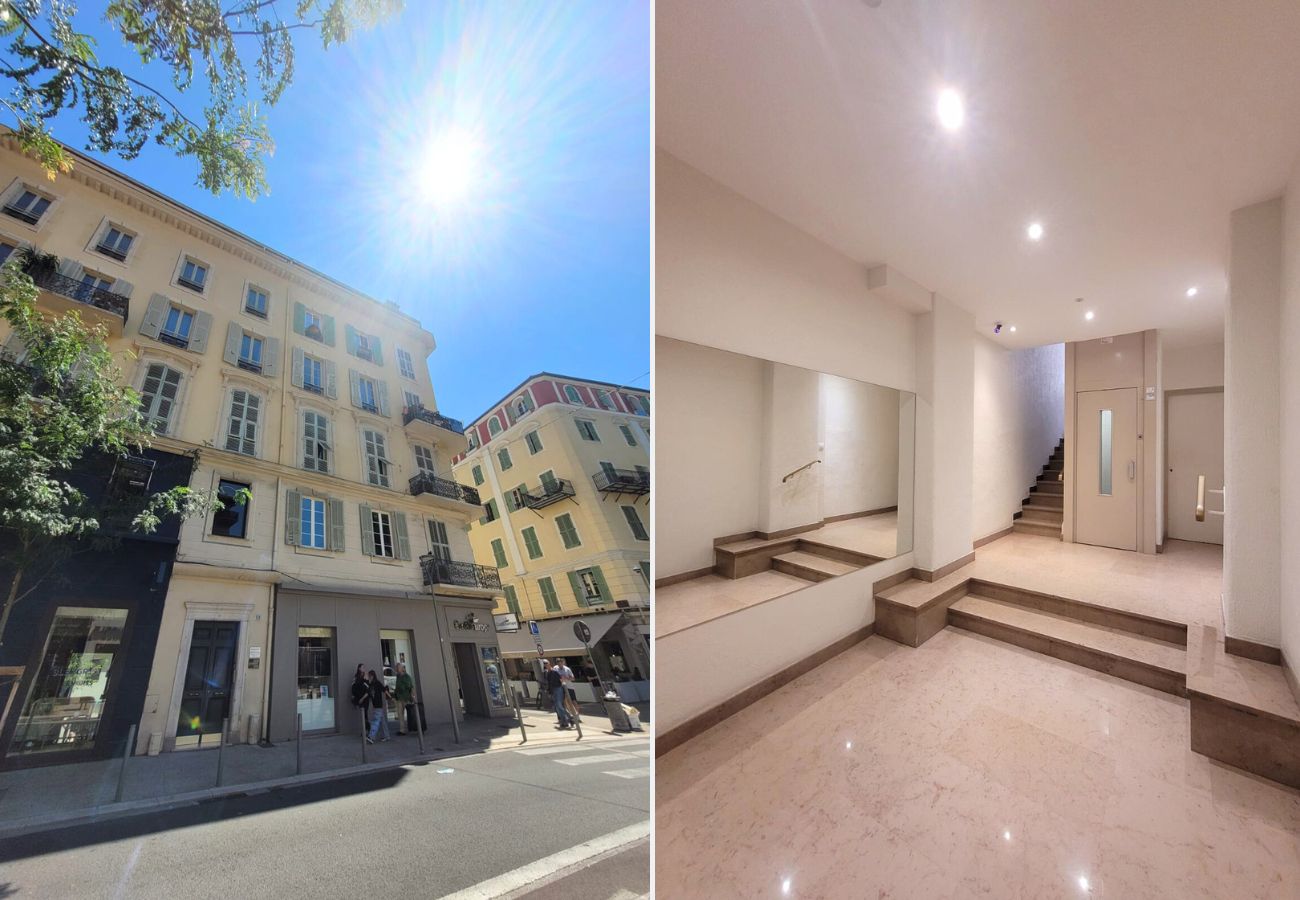 Studio in Nice - NEW! N&J - BEIGE RIVIERA - Standing suite