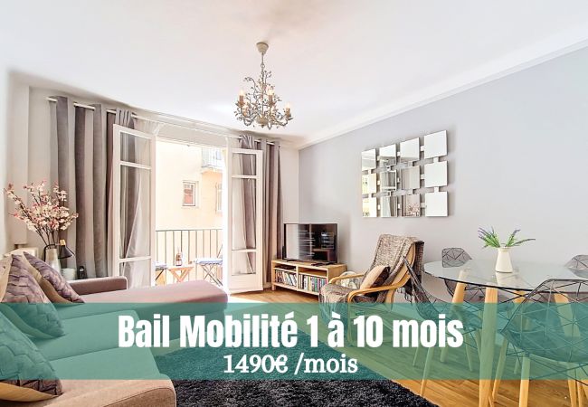  in Nice - LOU GUIGONIS - MOBILITY LEASE FROM 1 TO 10 MONTHS