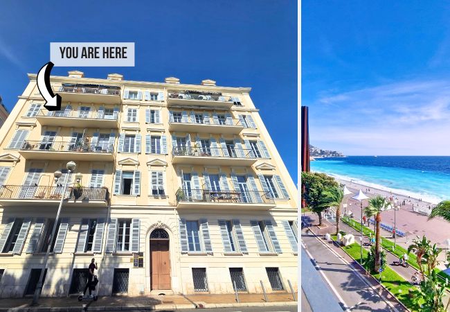 Apartment in Nice - NEW! N&J - BLEU PANORAMA - Sea View Apartment in Nice - NEW! N&J - BLEU PANORAMA - Sea View