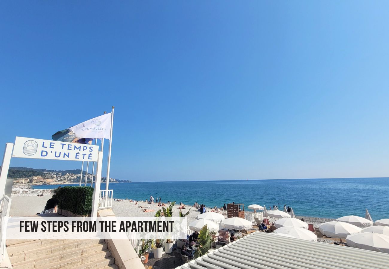 Apartment in Nice - New! N&J - TERRASSE D'OR - By sea - Terrace