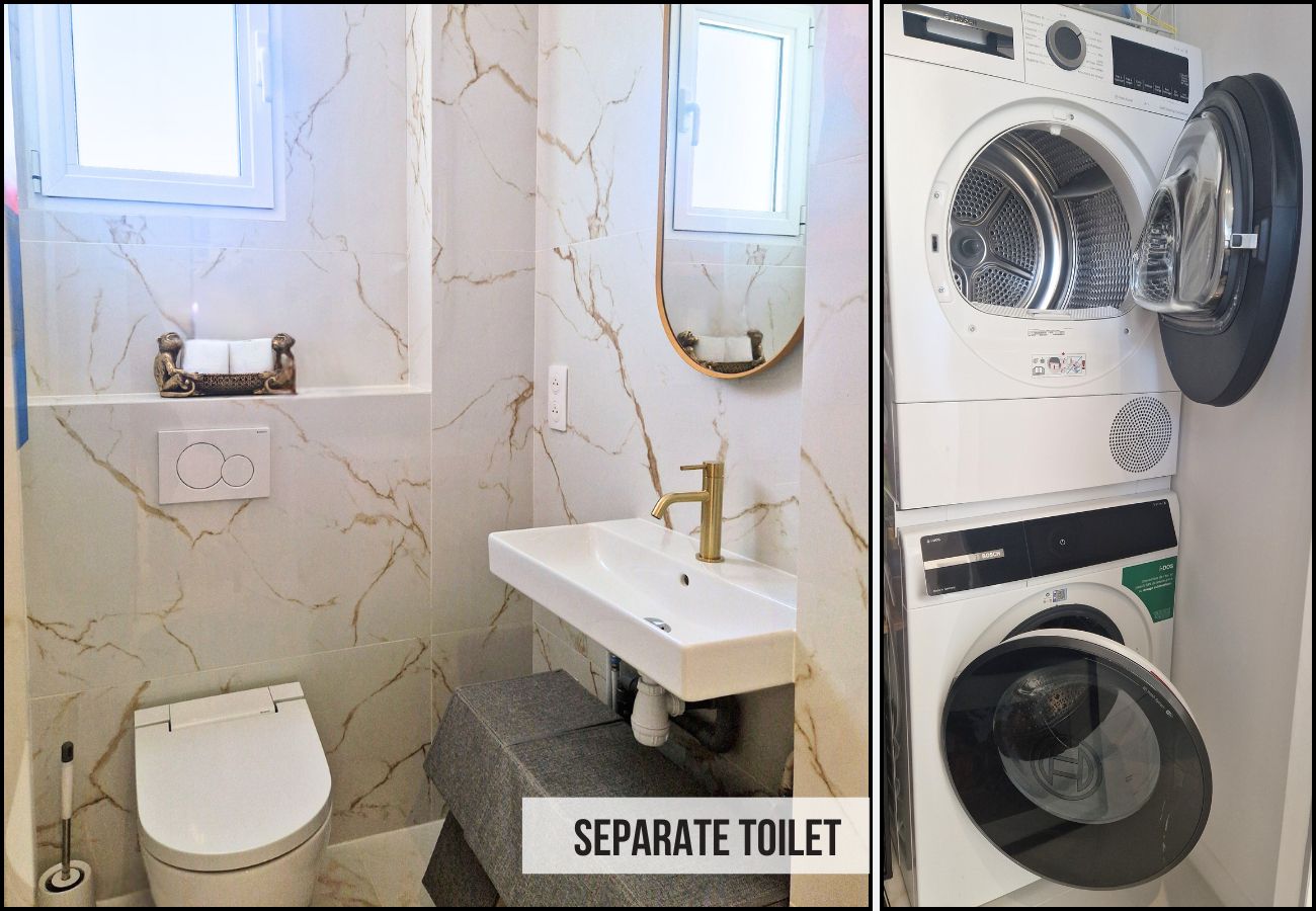 Apartment in Nice - New! N&J - TERRASSE D'OR - By sea - Terrace