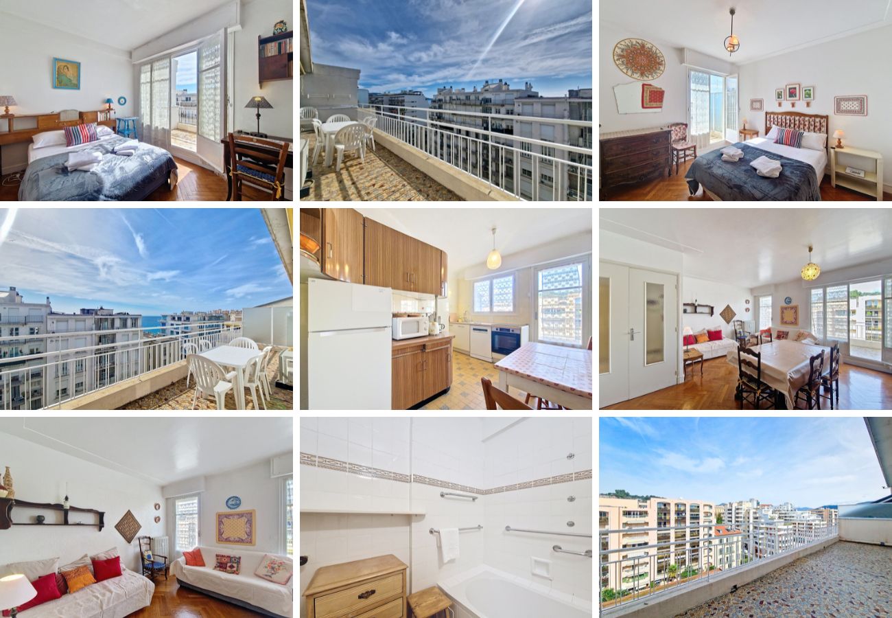 Apartment in Nice - New! N&J - MARINA AZUR - By sea - Terrace