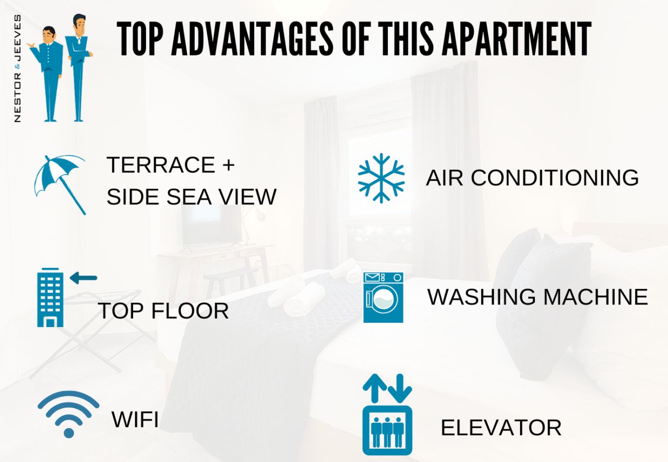 Apartment in Nice - New! N&J - MARINA AZUR - By sea - Terrace