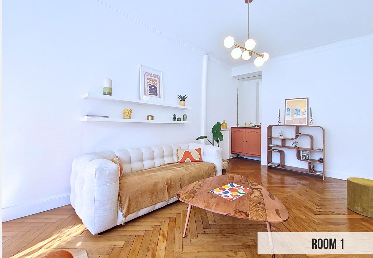 Apartment in Nice - New! N&J - CLOS DES FLEURS - Luminous - Spacious