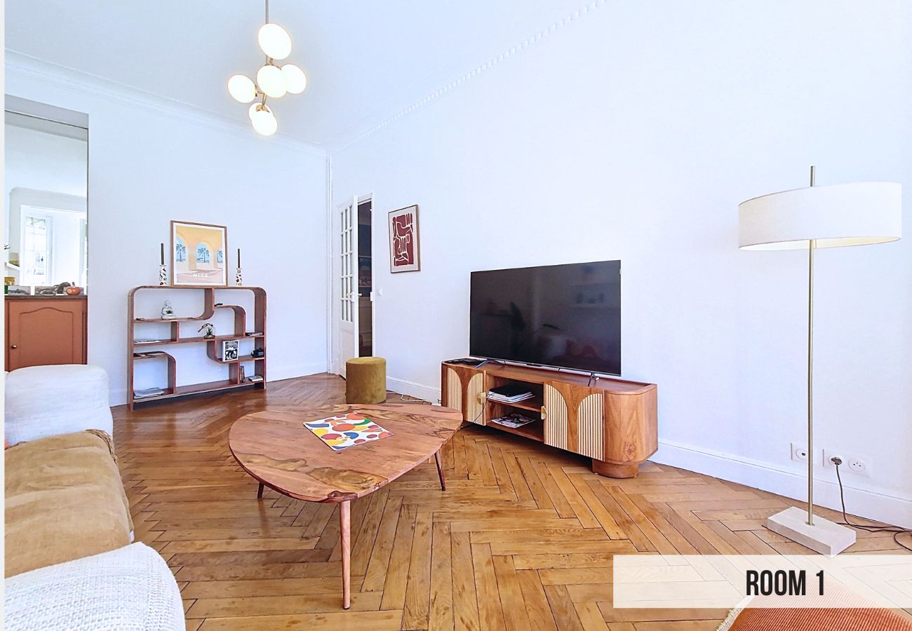 Apartment in Nice - New! N&J - CLOS DES FLEURS - Luminous - Spacious