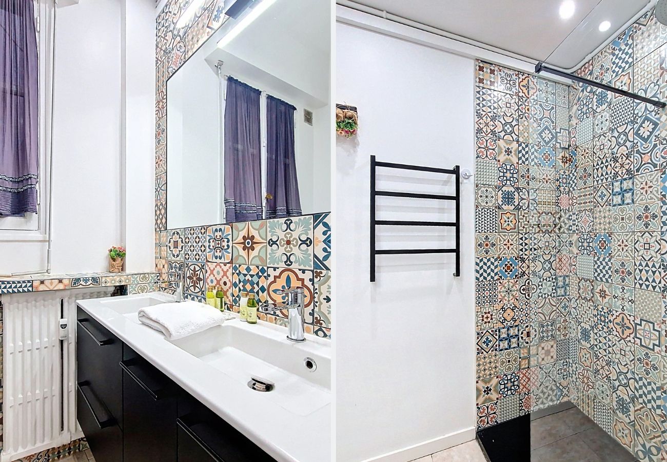 Apartment in Nice - New! N&J -LE CATINAT - Spacious - Balcony