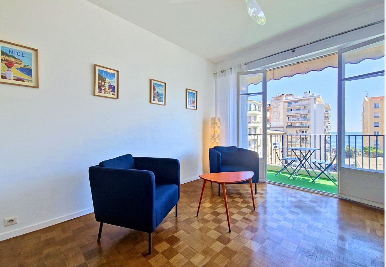 Studio in Nice - New! N&J - BALCON D'AZUR - By sea - Balcony