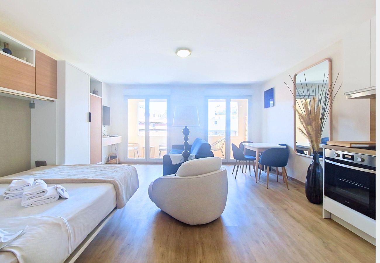 Studio in Nice - New! N&J - SABLE DORE - Balcony - Close sea