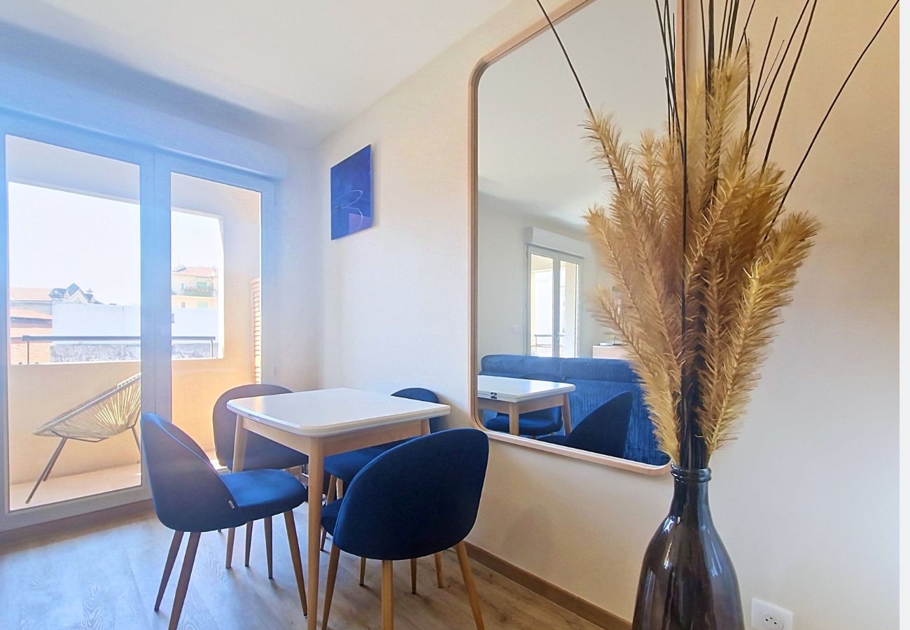 Studio in Nice - New! N&J - SABLE DORE - Balcony - Close sea