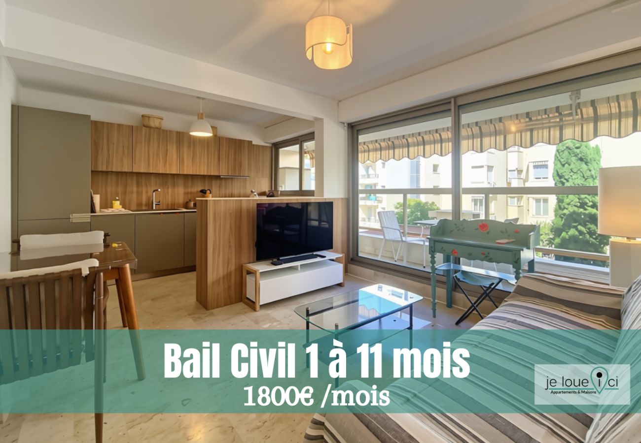 Apartment in Nice - AZUR MASSENET - CIVIL LEASE FROM 1 TO 11 MONTHS