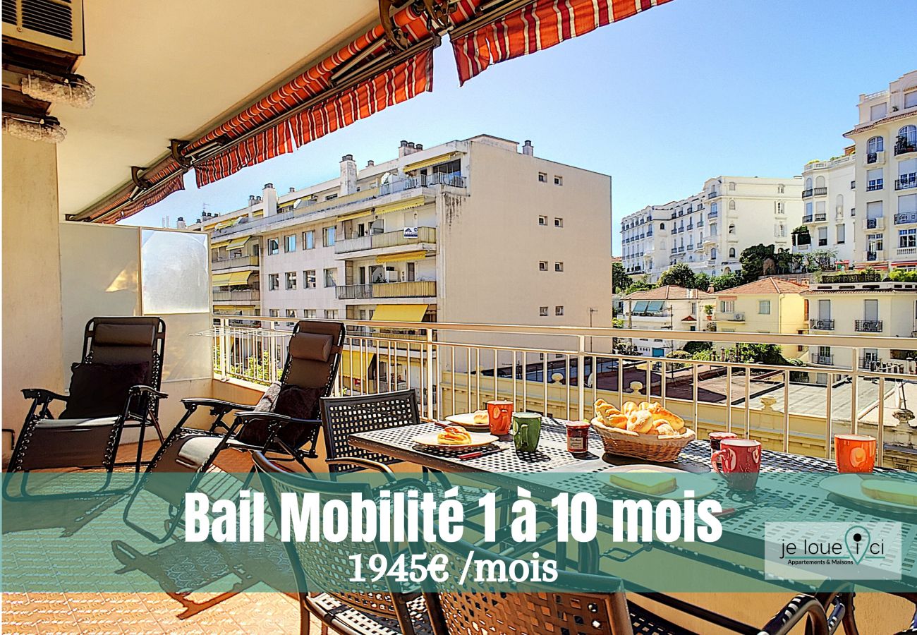 Appartement à Nice - PLAYA TERRACE - BAIL MOBILITE ENTRE 1 ET 10 MOIS