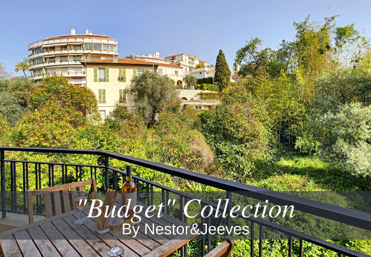 Appartement à Nice - N&J - SOLAR - Proche mer - Parking - Vue jardin