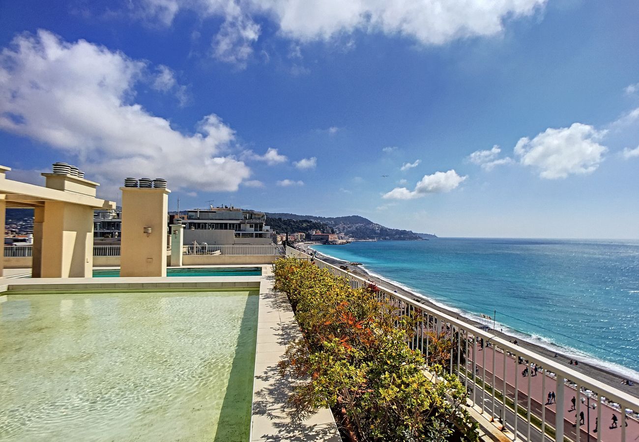 Appartement à Nice - N&J - SUITE ROYAL LUXEMBOURG - Piscine sur le toit