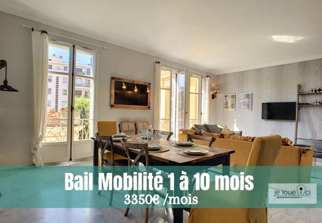  à Nice - FRENCH RIVIERA - BAIL MOBILITE ENTRE 1 ET 10 MOIS