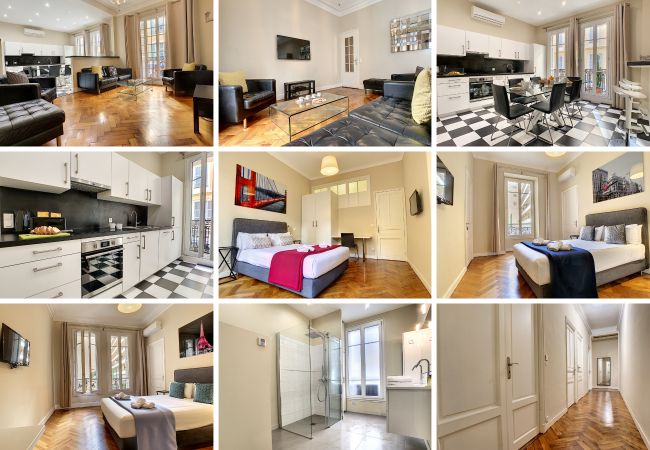 Appartement à Nice - N&J - PALAIS ARNULF - Central - Très proche mer  Appartement à Nice - N&J - PALAIS ARNULF - Central - Très proche mer