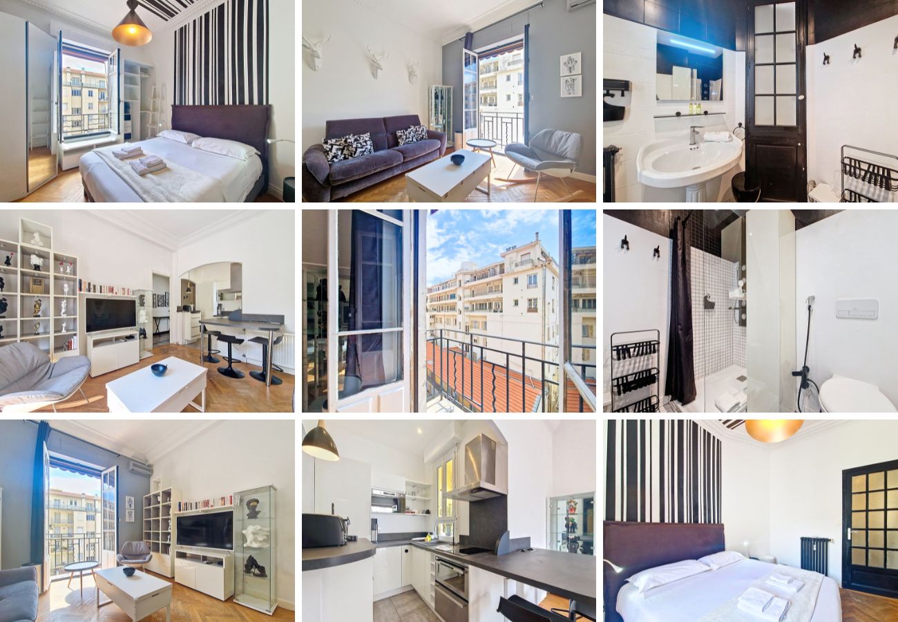 Appartement à Nice - N&J - COSY BUFFA - Central - Proche mer