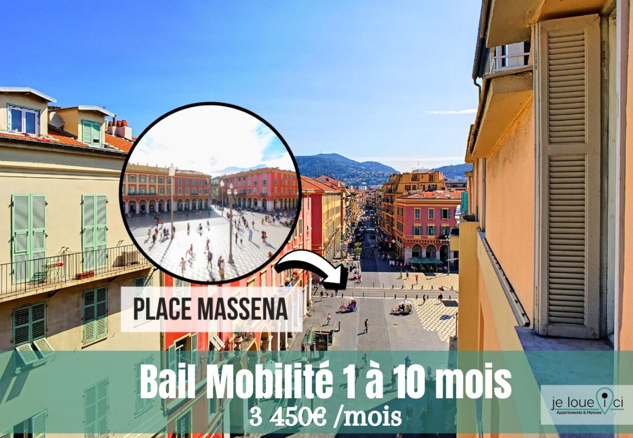 Appartement à Nice - PALAIS MASSENA - BAIL MOBILITE ENTRE 1 ET 10 MOIS
