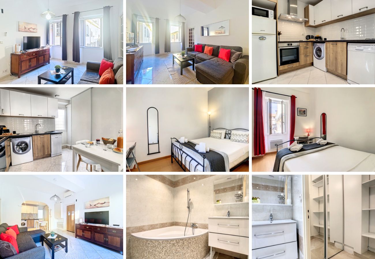 Appartement à Nice - N&J - BELA VISTA - Central - Très proche mer