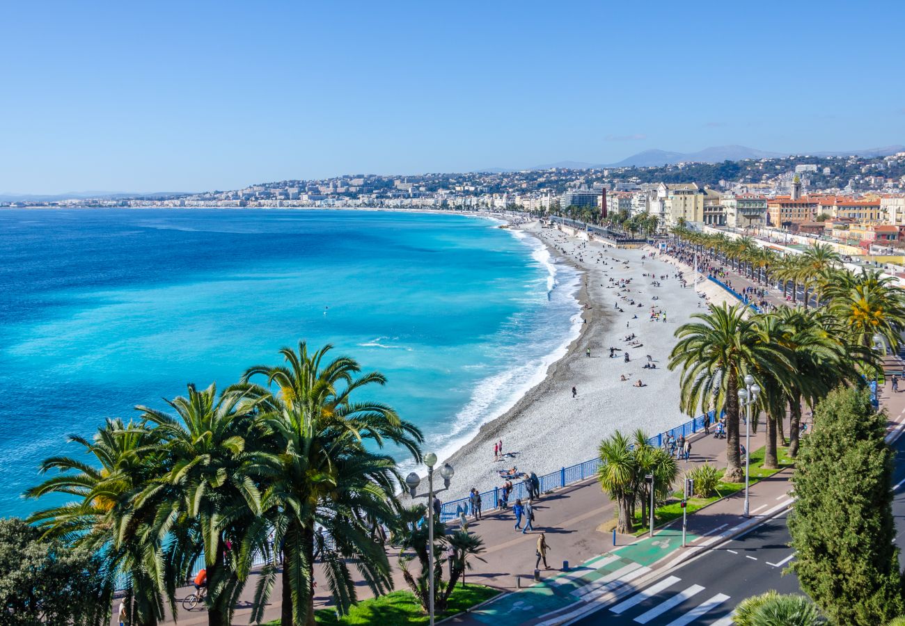 Studio à Nice - N&J - LE FRANCE TERRASSE - Central - Très près mer