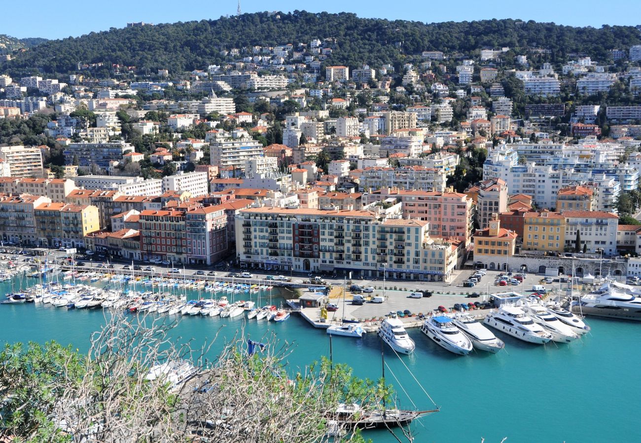 Appartement à Nice - N&J - CIGALUSA TERRASSE - Proche Port & Vieux Nice