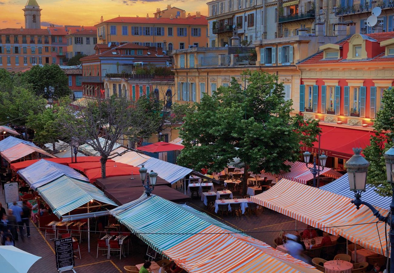 Appartement à Nice - N&J  - LA NISSARDE TERRASSE - Central - Proche mer