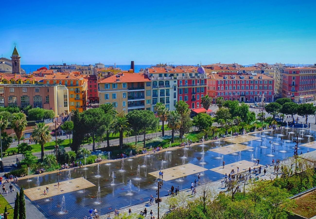 Studio à Nice - N&J - STUDIO ROYAL LUXEMBOURG - Central - Piscine