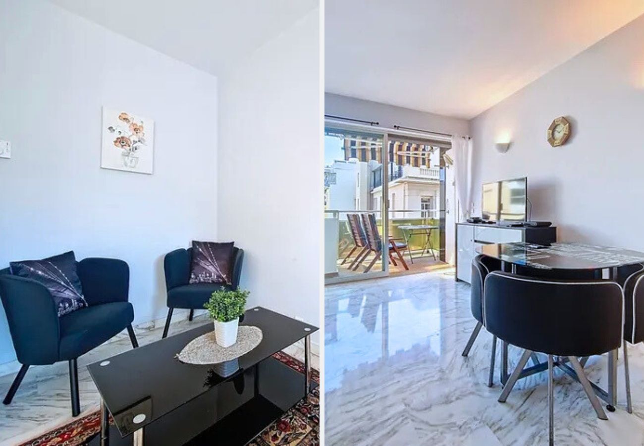 Studio à Nice - N&J - STUDIO ROYAL LUXEMBOURG - Central - Piscine