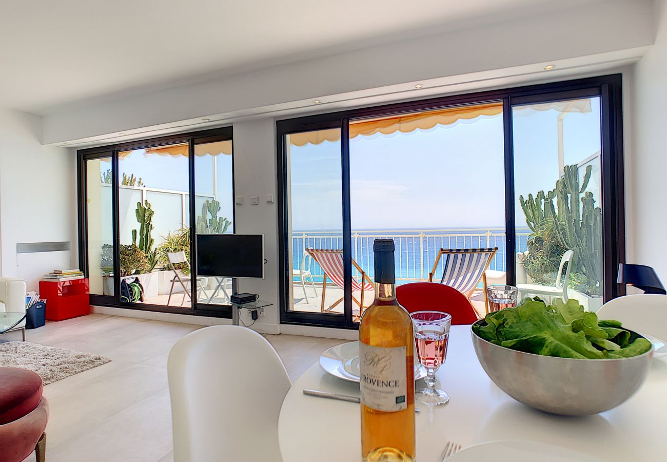 Appartement à Nice - N&J - PARADISE PROMENADE - Terrasse 20m² vue mer