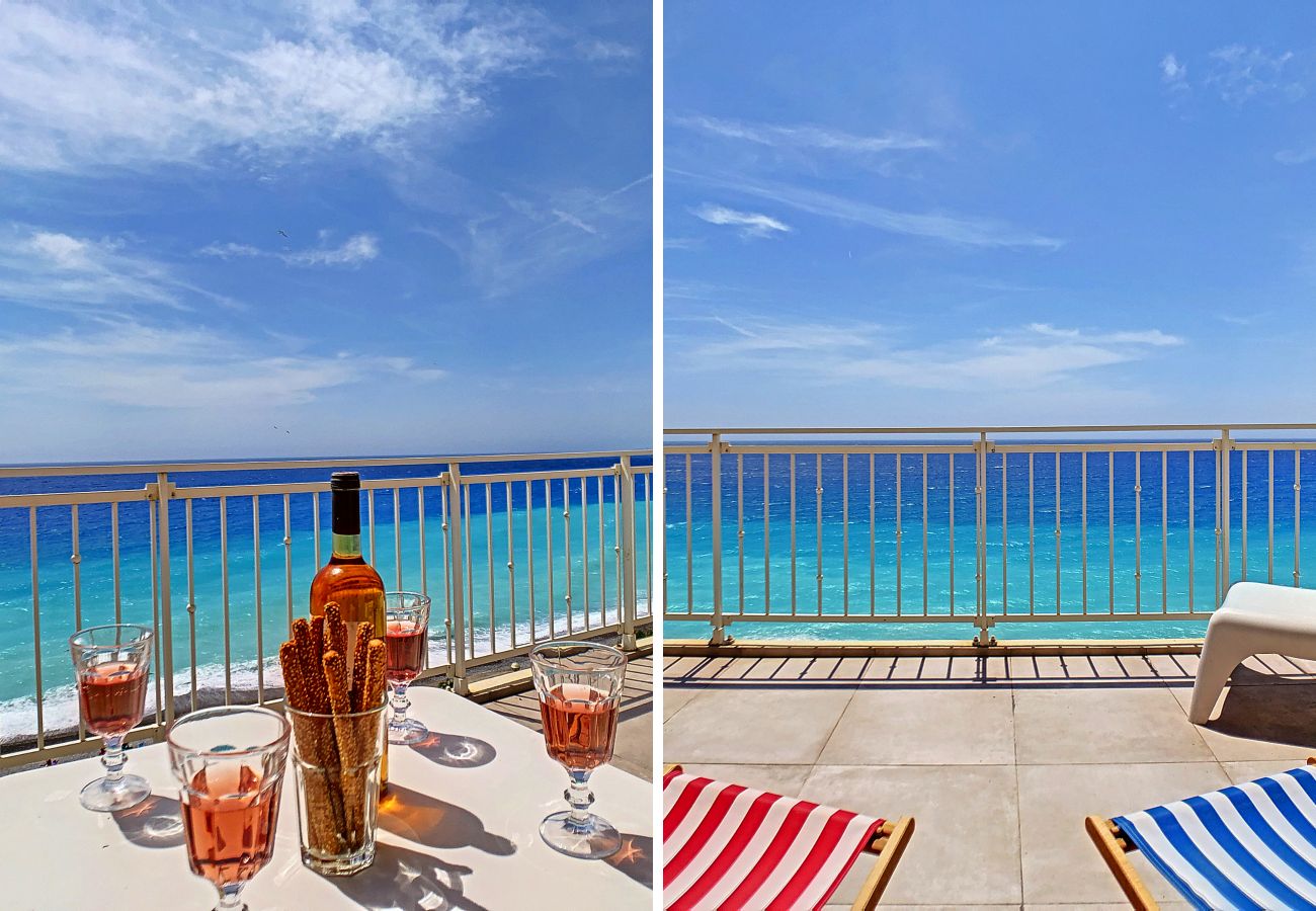 Appartement à Nice - N&J - PARADISE PROMENADE - Terrasse 20m² vue mer