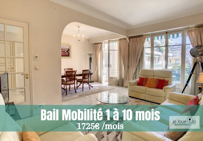 Appartement à Nice - METROPOLE - BAIL MOBILITE ENTRE 1 ET 10 MOIS