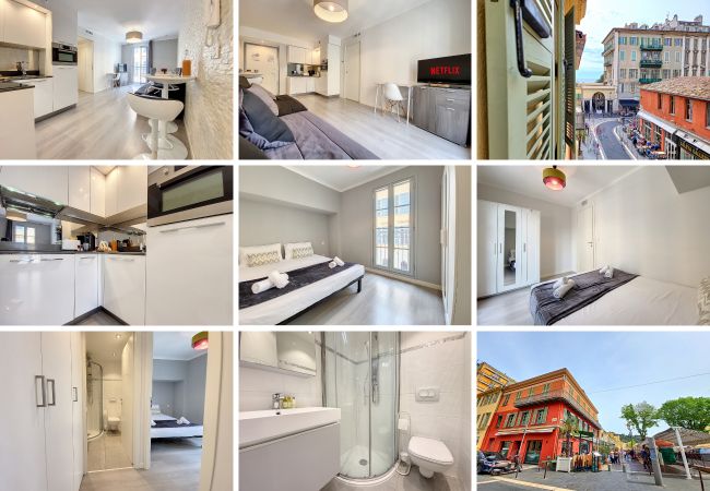 Appartement à Nice - N&J - LE SALEYA - Vieille Ville - Très proche mer