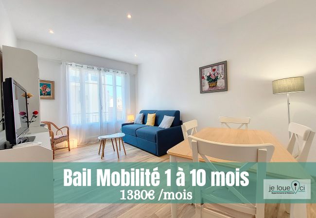 Appartement à Nice - HEMAIS - BAIL MOBILITE ENTRE 1 ET 10 MOIS