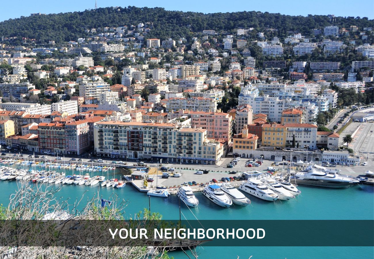 Appartement à Nice - N&J  - PORT LYMPIA - Quartier Port - Proche Vieux Nice