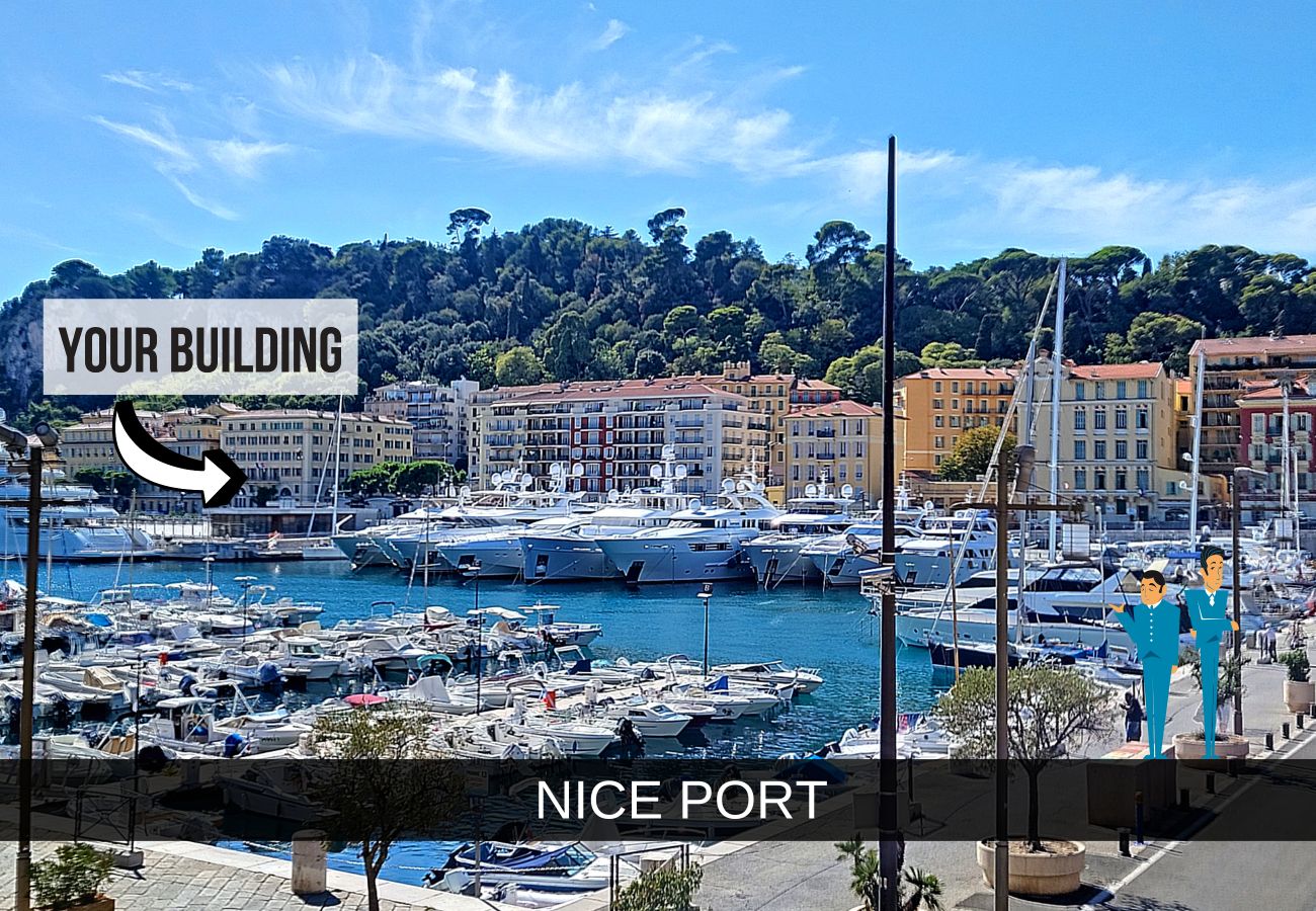 Appartement à Nice - N&J  - PORT LYMPIA - Quartier Port - Proche Vieux Nice