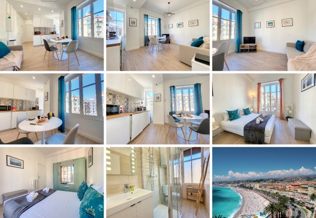 Appartement à Nice - N&J - BLEU BUFFA - Central - Très proche mer Appartement à Nice - N&J - BLEU BUFFA - Central - Très proche mer