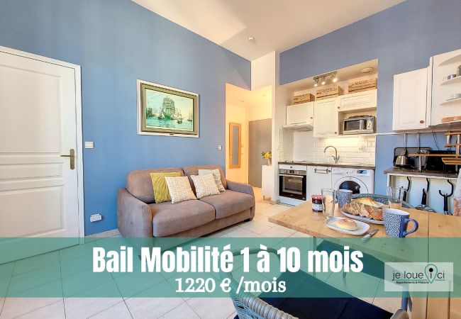  à Nice - LE POINTU - BAIL MOBILITE ENTRE 1 ET 10 MOIS