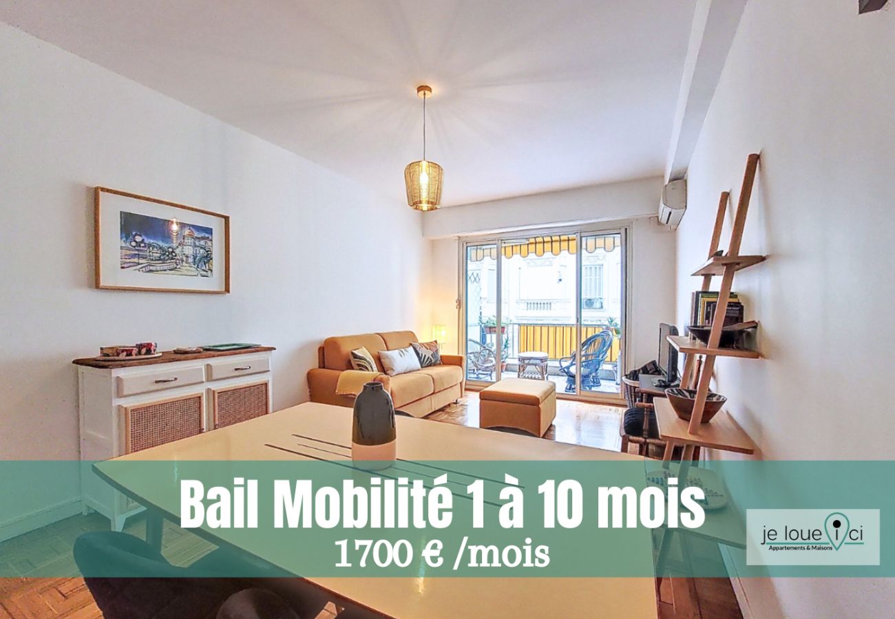 Appartement à Nice - WILLIAM TERRASSE - BAIL MOBILITE ENTRE 1 ET 10 MOIS