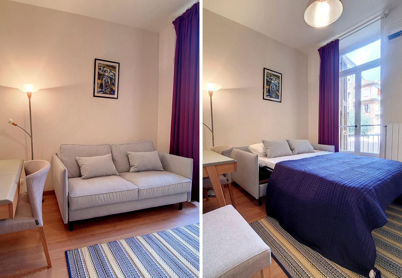 Appartement à Nice - N&J - FRENCHY - Central - Proche mer