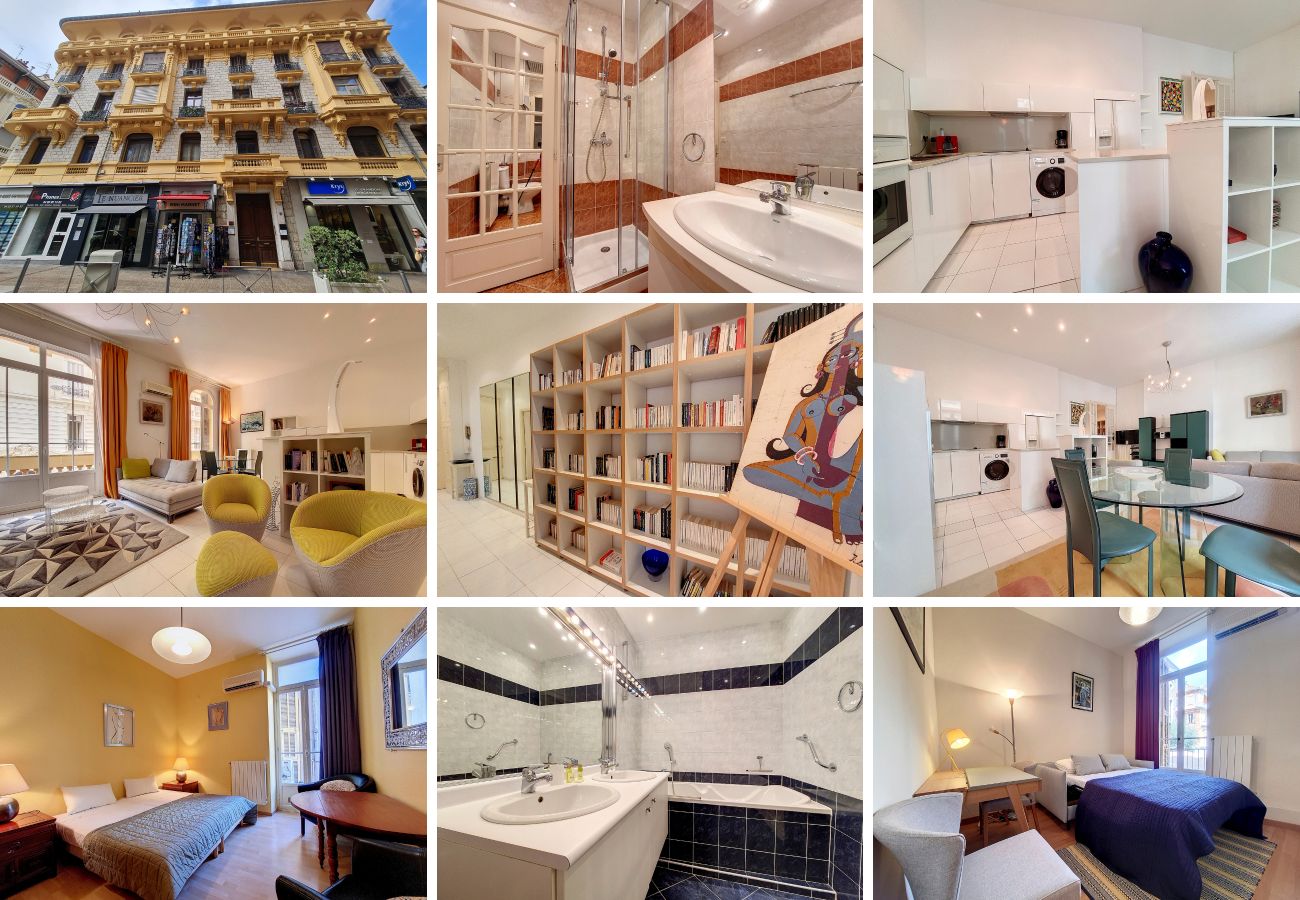 Appartement à Nice - N&J - FRENCHY - Central - Proche mer