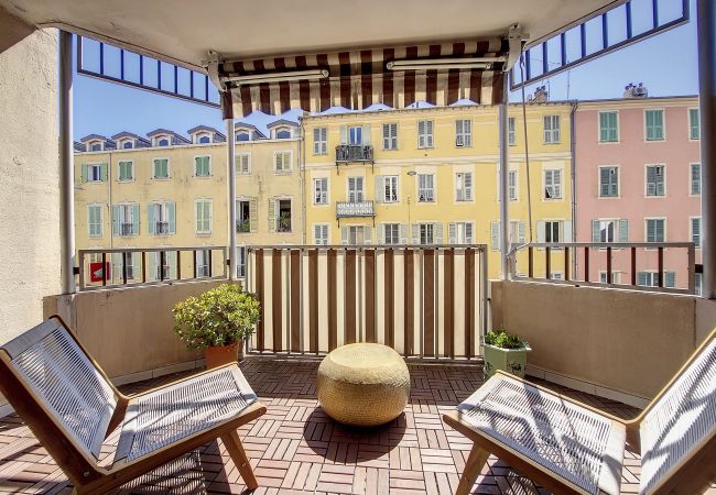 Appartement à Nice - Nouveau! N&J - PORT BARLA - Terrasse - 